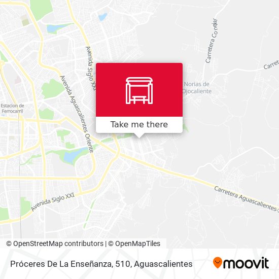 Mapa de Próceres De La Enseñanza, 510