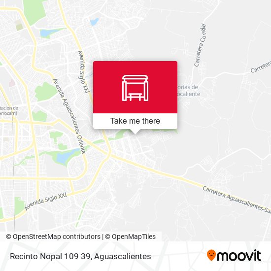 Recinto Nopal 109 39 map