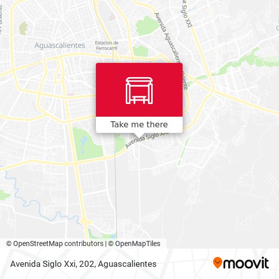 Avenida Siglo Xxi, 202 map