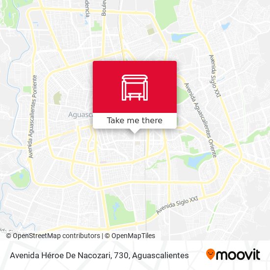 Mapa de Avenida Héroe De Nacozari, 730