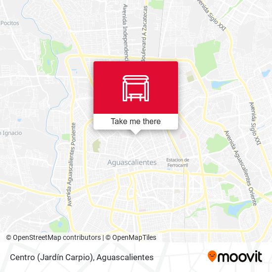 Centro (Jardín Carpio) map