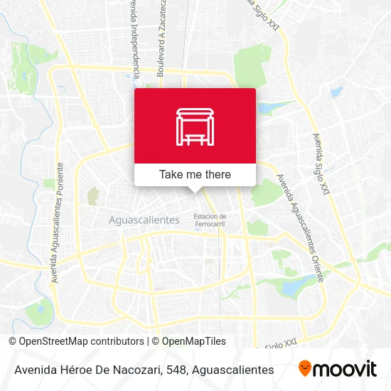 Mapa de Avenida Héroe De Nacozari, 548