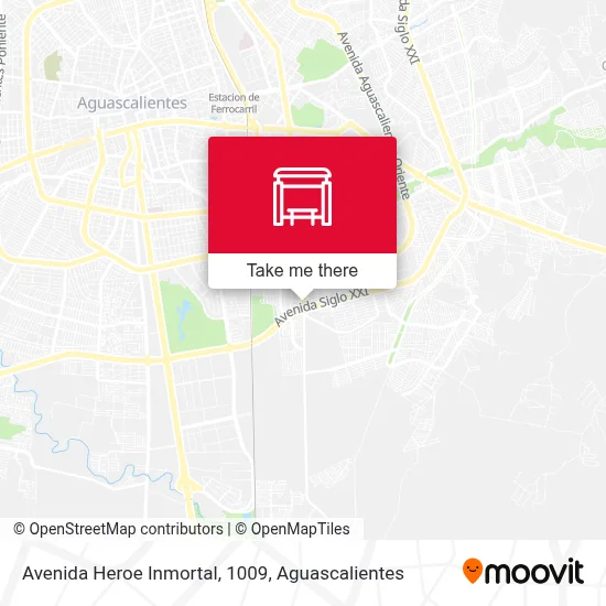 Avenida Heroe Inmortal, 1009 map