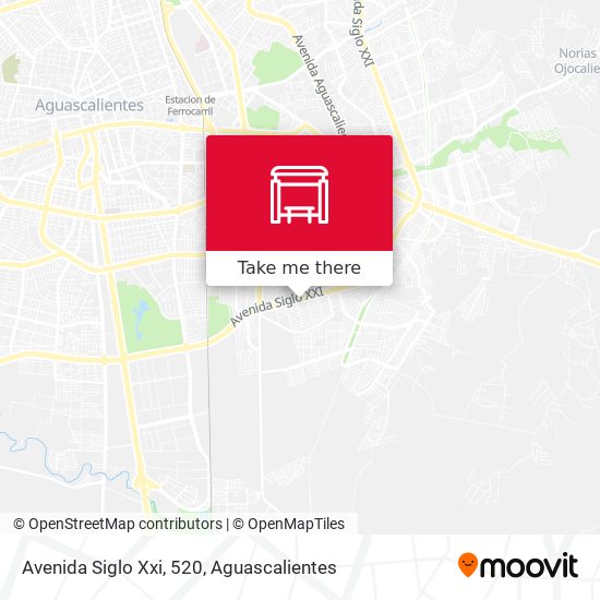 Avenida Siglo Xxi, 520 map