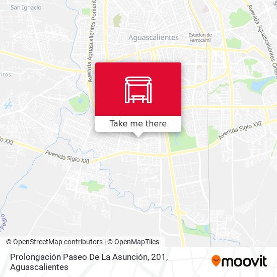 Prolongación Paseo De La Asunción, 201 map