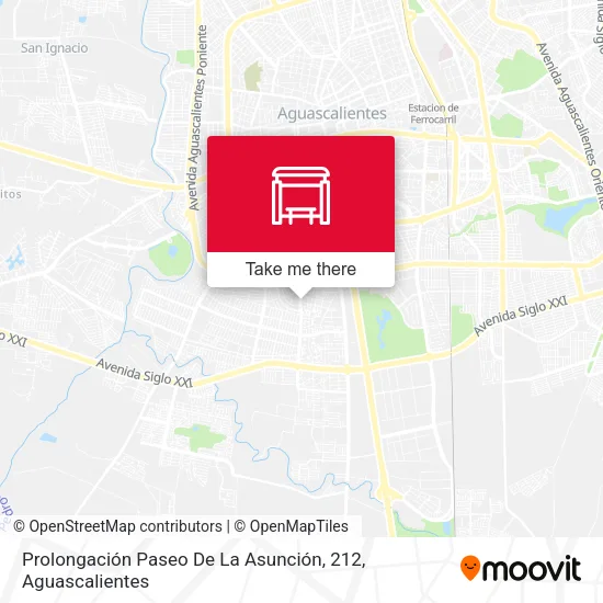 Prolongación Paseo De La Asunción, 212 map