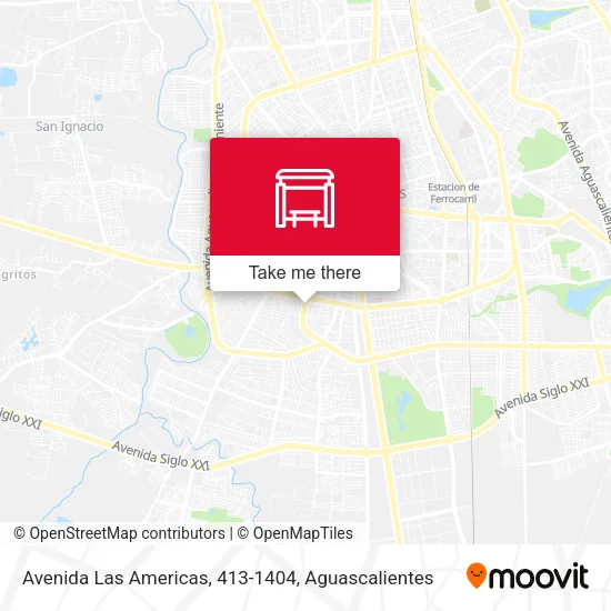 Mapa de Avenida Las Americas, 413-1404
