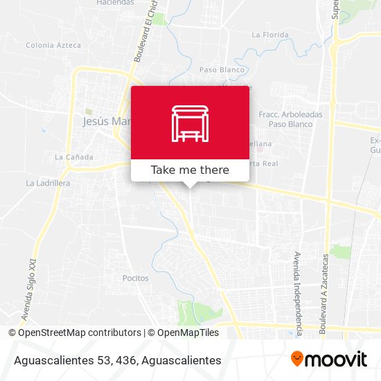 Mapa de Aguascalientes 53, 436