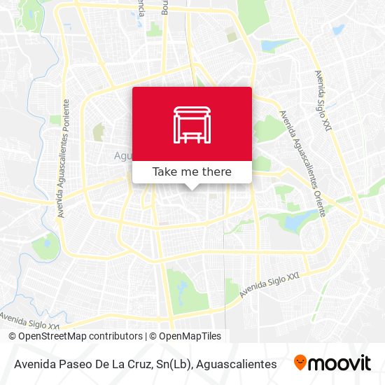 Avenida Paseo De La Cruz, Sn(Lb) map
