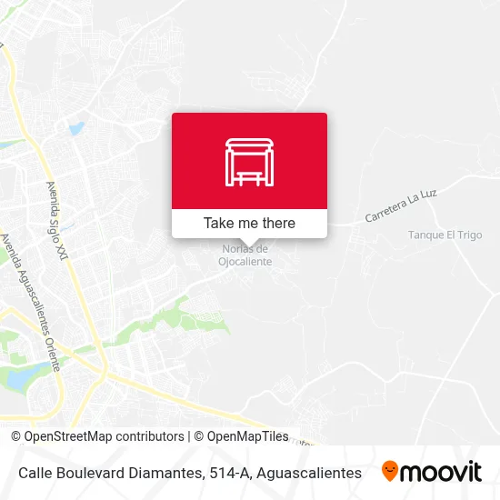 Calle Boulevard Diamantes, 514-A map