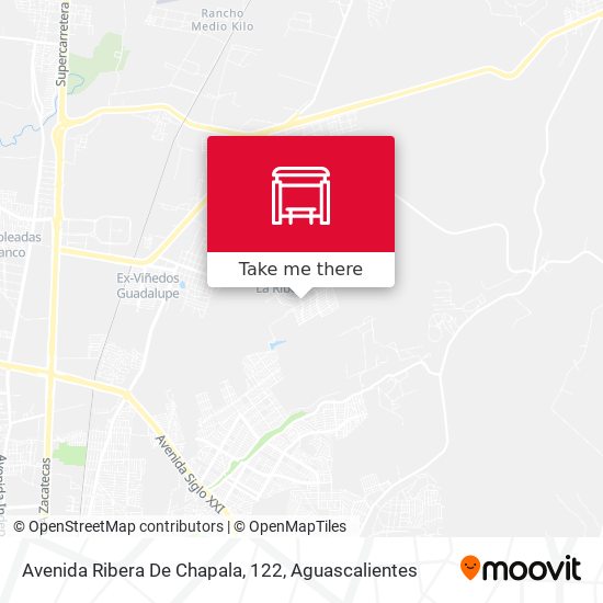 Avenida Ribera De Chapala, 122 map