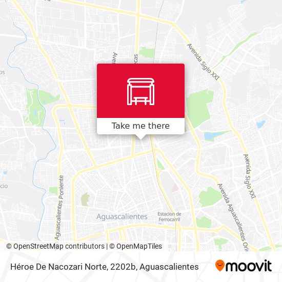 Héroe De Nacozari Norte, 2202b map
