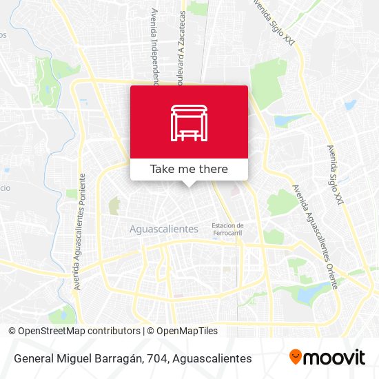 General Miguel Barragán, 704 map