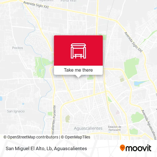 Mapa de San Miguel El Alto, Lb