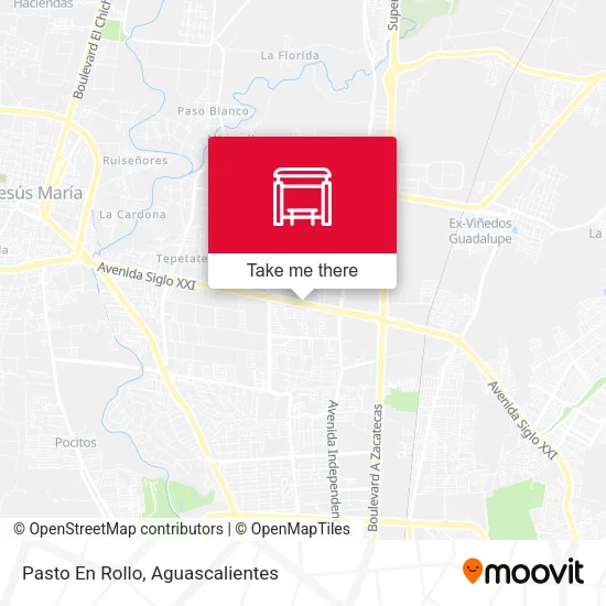 Mapa de Pasto En Rollo