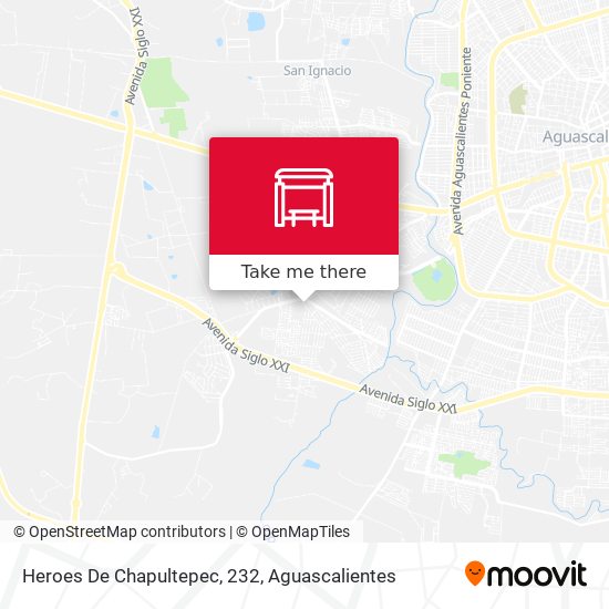 Heroes De Chapultepec, 232 map