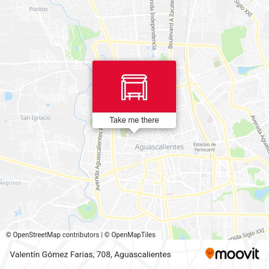 Valentín Gómez Farias, 708 map