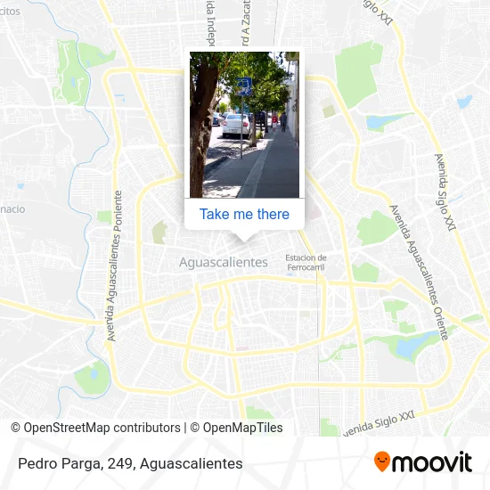 Pedro Parga, 249 map