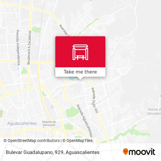 Mapa de Bulevar Guadalupano, 929