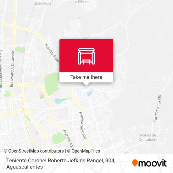 Mapa de Teniente Coronel Roberto Jefkins Rangel, 304