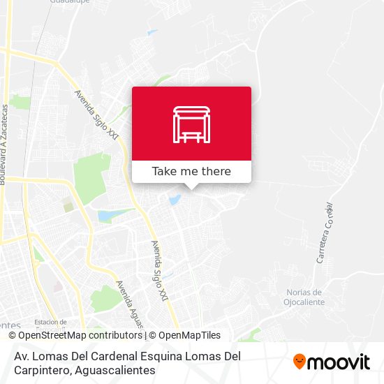 Mapa de Av. Lomas Del Cardenal Esquina Lomas Del Carpintero