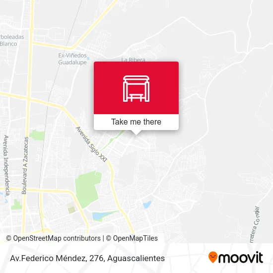 Mapa de Av.Federico Méndez, 276