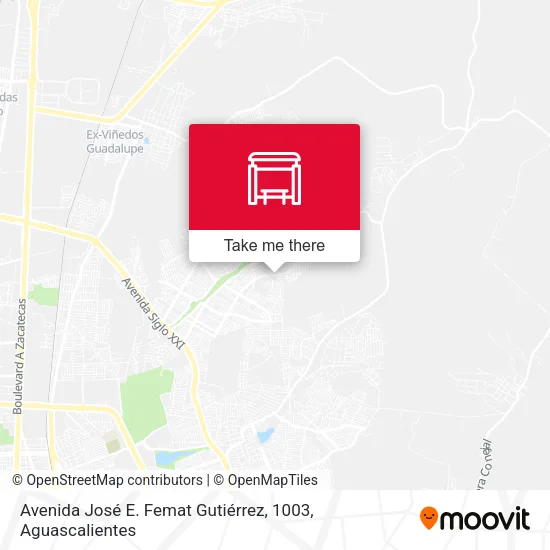 Mapa de Avenida José E. Femat Gutiérrez, 1003