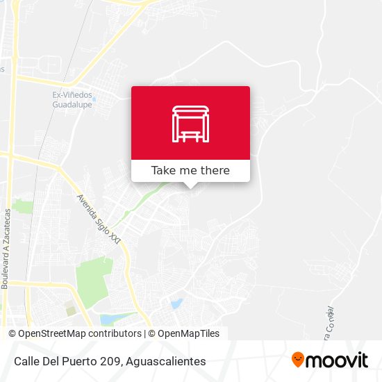 Calle Del Puerto 209 map