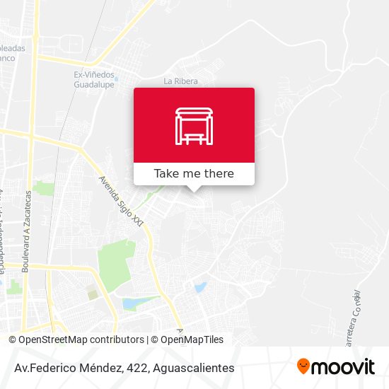 Mapa de Av.Federico Méndez, 422