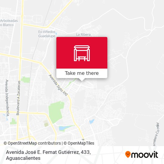 Mapa de Avenida José E. Femat Gutiérrez, 433