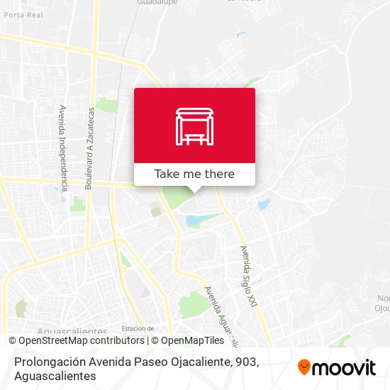 Prolongación Avenida Paseo Ojacaliente, 903 map