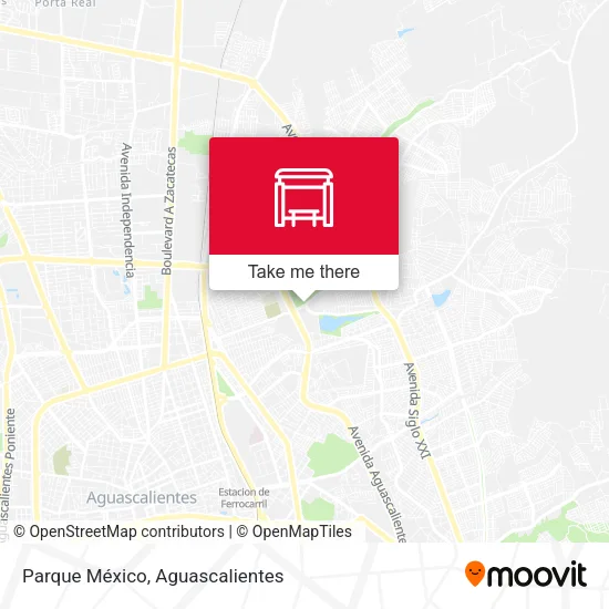 Mapa de Parque México