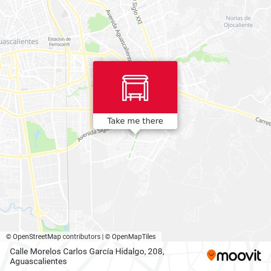 Calle Morelos Carlos García Hidalgo, 208 map
