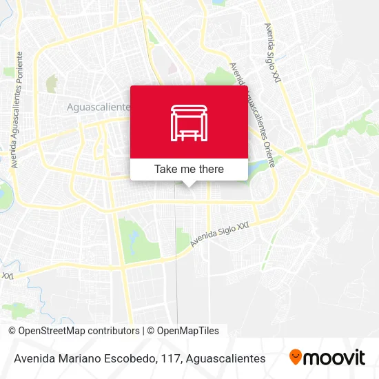 Mapa de Avenida Mariano Escobedo, 117