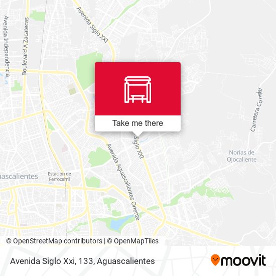 Avenida Siglo Xxi, 133 map