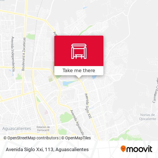 Avenida Siglo Xxi, 113 map