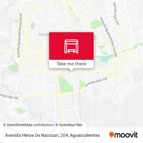 Mapa de Avenida Héroe De Nacozari, 204