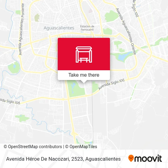 Mapa de Avenida Héroe De Nacozari, 2523