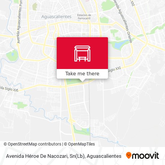 Avenida Héroe De Nacozari, Sn(Lb) map