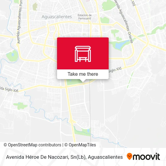 Mapa de Avenida Héroe De Nacozari, Sn(Lb)