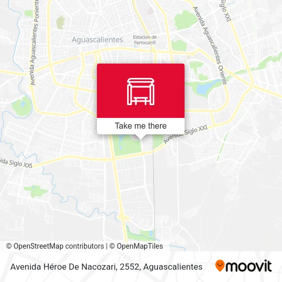 Mapa de Avenida Héroe De Nacozari, 2552