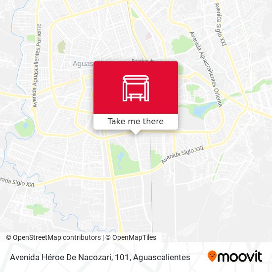 Mapa de Avenida Héroe De Nacozari, 101