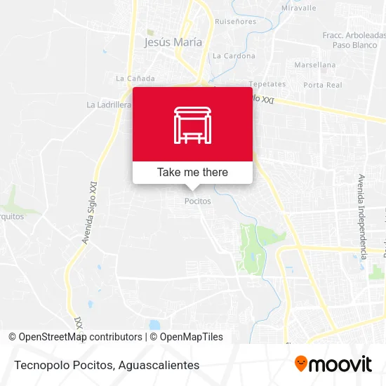 Mapa de Tecnopolo Pocitos