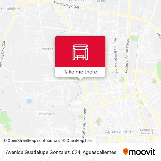 Avenida Guadalupe Gonzalez, 624 map