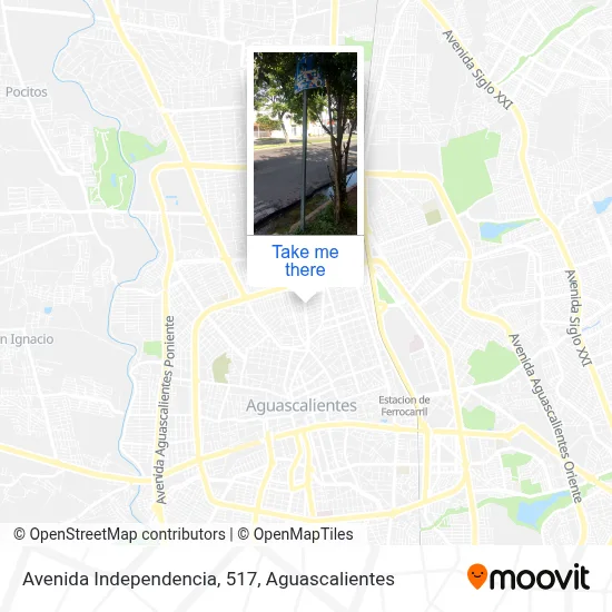 Avenida Independencia, 517 map