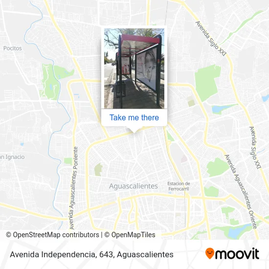 Avenida Independencia, 643 map
