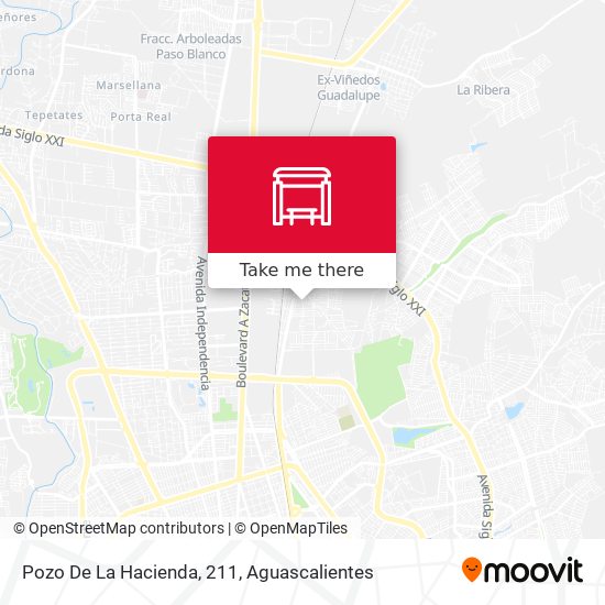 Mapa de Pozo De La Hacienda, 211
