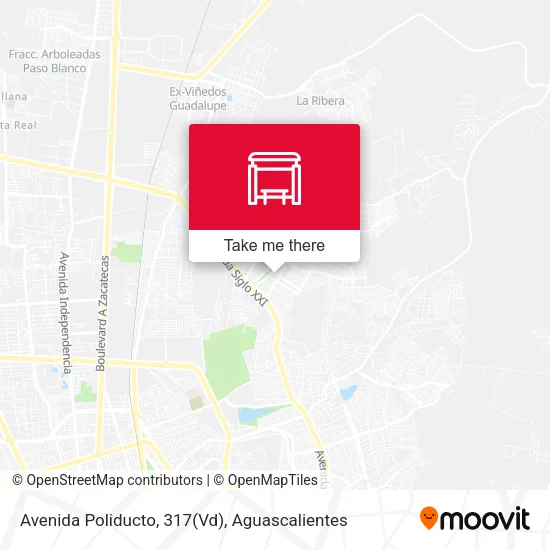 Mapa de Avenida Poliducto, 317(Vd)