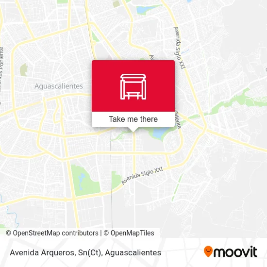 Avenida Arqueros, Sn(Ct) map