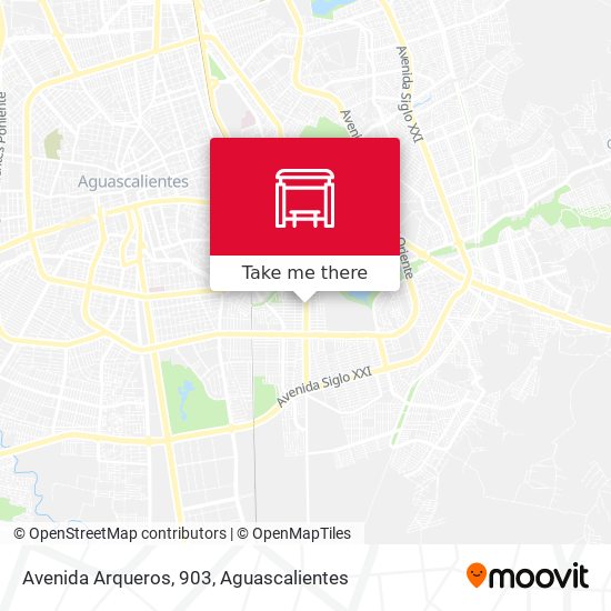 Avenida Arqueros, 903 map
